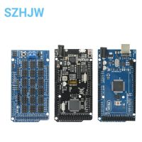 MEGA 2560 PRO ฝังชิป CH340G / ATMEGA2560-16AU พร้อมส่วนหัวพินส่วนหัวชายเข้ากันได้กับ Arduino Mega2560 สําหรับ arduino