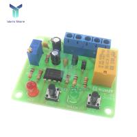 DC 12V Timer DIY Kit timing 1 100 seconds delay Timer Switch 3A 250VAC/3A 30VDC electronic production diy electronic parts