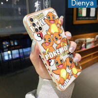 Dienya เคสปลอกสำหรับ Samsung Galaxy M51การ์ตูน Pokemon ใหม่กรอบสี่เหลี่ยมชุบผิวกรอบซิลิก้าเจลนิ่มกันกระแทกเคสมือถือรวมทุกชิ้นฝาครอบป้องกันเลนส์กล้องถ่ายรูป