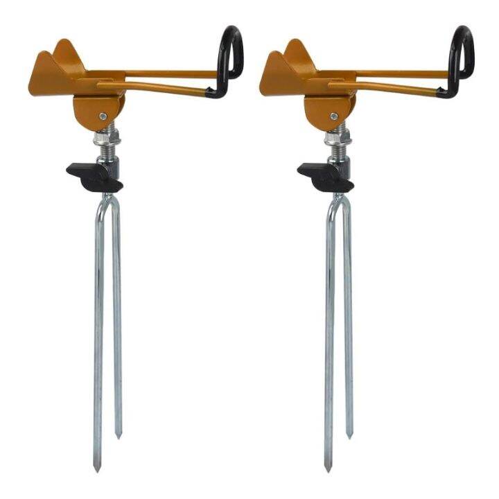Upgraded Rod Holders for Bank Fishing,Fish Rod Holder Ground, Fishing