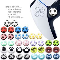 “”{} ซิลิโคน ThumbStick Grip Cap ปกคลุมสำหรับ Playstation 5 PS5 PS4 X Series Xs X 360อุปกรณ์ควบคุมเกมนิ้วหัวแม่มือจับหมวก