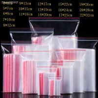 ✱◐◄ 100pcs/pack Small Zip Lock Plastic Bags Reclosable Transparent Bag Shoe Bag Vacuum Storage Bag Food Storage Bag Poly Clear Bags