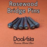 หมุดกีตาร์ ไม้โรสวู้ด Rosewood Bridge Pins