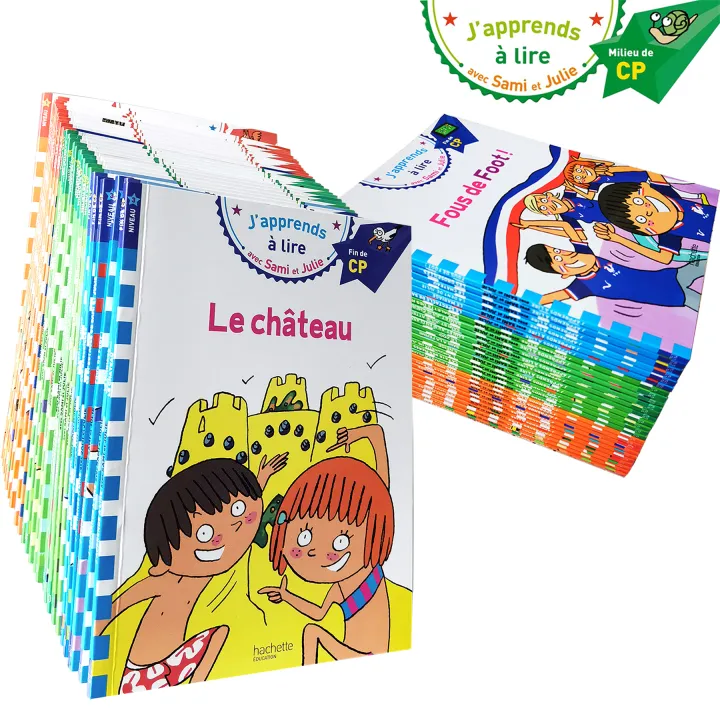 28 Books Set French Edition J Apprends A Lire Avec Sami Et Julie Cp Niveau 1 3 French Edition Children Story Books In French Les Enfants Apprennent A Lire Learn French Books For Children Lazada