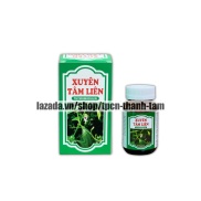 Viên uống Xuyên tâm liên bổ sung vitamin C, tía tô, húng chanh