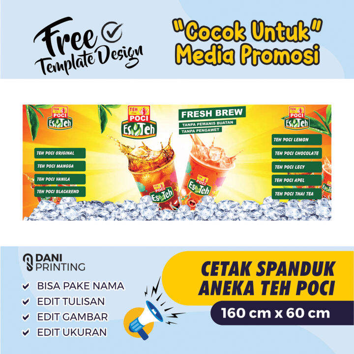 Spanduk Banner Es Teh Lazada Indonesia Images