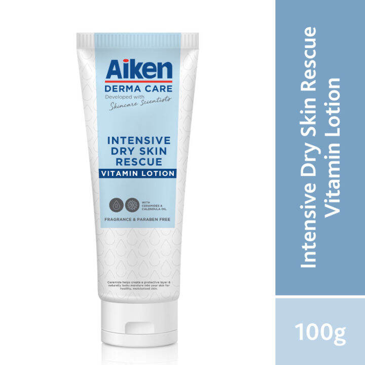 AIKEN Derma Care Intensive Dry Skin Rescue Vitamin Lotion 100g / Body