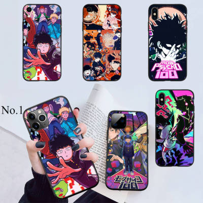 13FFA Anime Mob Psycho 100 อ่อนนุ่ม High Quality ซิลิโคน TPU Phone เคสโทรศัพท์ ปก หรับ iPhone 7 8 11 12 13 14 Pro XS Max SE X XR Plus SE