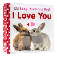 DK Baby Touch cardboard book I love your childrens English Enlightenment cognition parent-child books