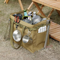 Outdoor Camping Travel Tools Storage Bag Large Capacity Handbag Portable Folding Shopping Bags Organizer Firewood Package