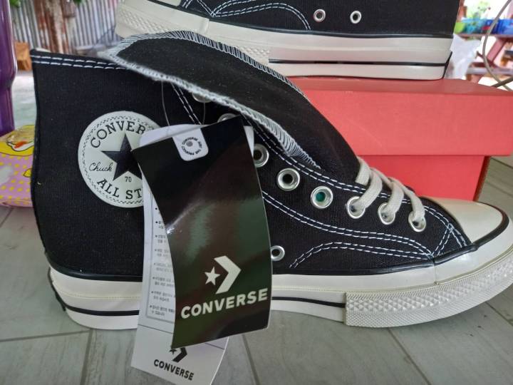 converse-all-star-chuck-taylor-black-สีดำ-คอนเวิร์ส-แถมดันทรงและกล่อง