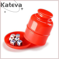 [Kateva] COD Bar PARTY DICE CUP drinking BOARD เกมพนันลูกเต๋ากล่องที่มี5 D6ลูกเต๋า