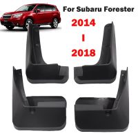 : 》 “{《:》สำหรับชุด Subaru Forester SJ 2014-2017บังโคลนแผ่นกันโคลนล้อรถยนต์ของรถบังโคลนบังโคลนกันแดดด้านหน้าด้านหลัง2015 2018 2016