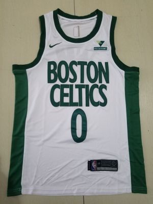 Ready Stock Ready Stock Mens 0 Jayson Tatum Boston Celtics Basketball Swingman Jersey- White