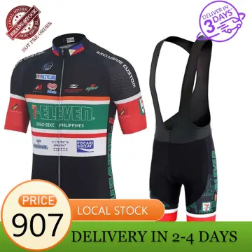 Men's Retro Helyett Leroux Retro Cycling Jersey