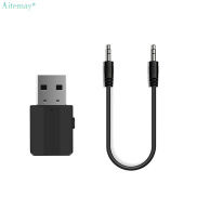 Aitemay 2 Trong 1 Xe Hơi Không Dây Bluetooth 5.0 Transmitter Receiver Mini