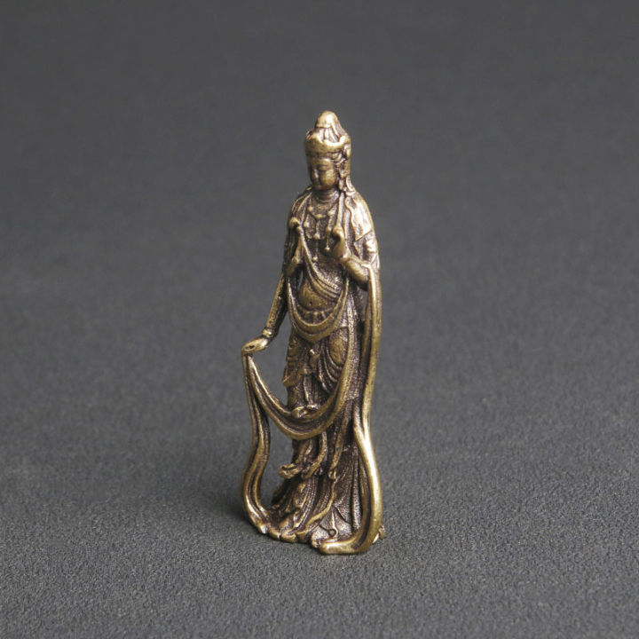 carmelun-รูปปั้นทองเหลืองสลักสวยงาม-ของสะสมชาวจีนใหม่รูปปั้นกวนหยินเจ้าแม่กวนอิมพระพุทธเจ้า