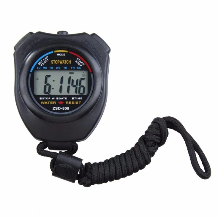 Stopwatch Olahraga Digital Timer Lari Pria Wanita dengan Strap Lebih Optimal dan Akurat | Lazada Indonesia