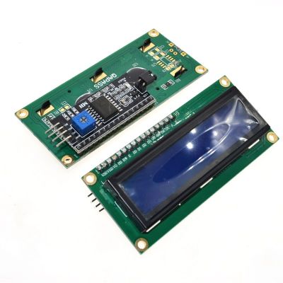 【Worth-Buy】 1ชิ้นหน้าจอโมดูล Lcd สีฟ้า Iic/ I2c 1602สำหรับ Arduino 1602แอลซีดี Mega2560 R3 Uno