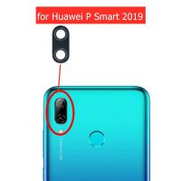 2 ชิ้นสําหรับ Huawei P Smart 2019 กล้องด้านหลังเลนส์กระจกกล้องด้านหลังกระจกพร้อมกาว P Smart 2019 อะไหล่ซ่อมทดแทน