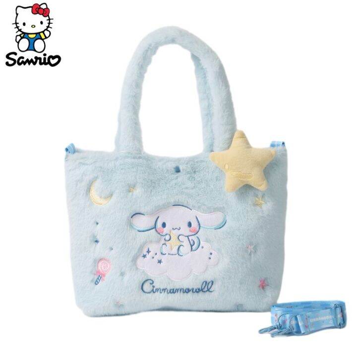 sanrio-tote-bag-hello-kitty-plush-bags-kuromi-backpack-cinnamoroll-messeng-kawaii-plushie-anime-shoulder-women-handbag-gift-girl