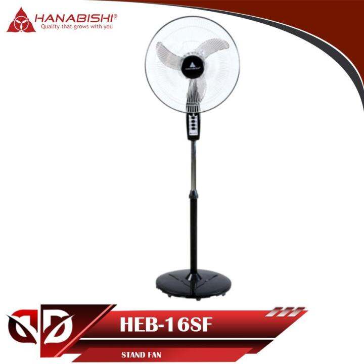 HANABISHI STAND FAN ELEGENT BREEZE HEB16SF Lazada PH