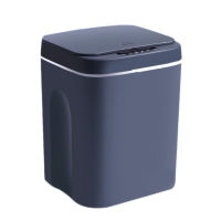 14L Automatic Touchless Smart Infrared Motion Sensor Rubbish Waste Bin Kitchen Trash Can Garbage Bins for Home Room Kitchen Car