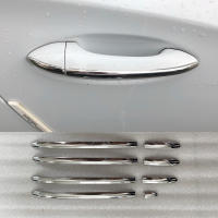 Chrome Exterior Door Handle Trim Garnish Covers For Opel Astra K 2016 2017 2018 2019  Car-Styling