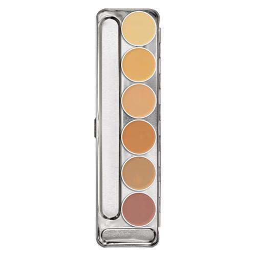 Kryolan Derma Color Camouflage Creme 6Shade Palette Lazada PH