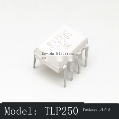 10Pcs In-Line TLP250 Optocoupler Optocoupler/isolator DIP8การประกันคุณภาพกระจัดกระจาย New