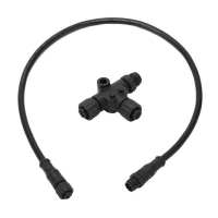 ‘；【。 Boat Drop Backbone Cable With T-Connector 5 Pin 0.5M Waterproof M12 Fit For NMEA 2000 Lowrance Simrad B&amp;G Navico Garmin Networks