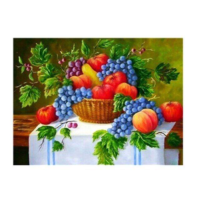 modern-grape-and-apple-canvas-painting-fruit-kitchen-restaurant-โปสเตอร์และภาพพิมพ์ภาพผนังศิลปะสำหรับห้องนั่งเล่นตกแต่งบ้าน