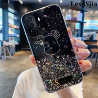 เคสมือถือสำหรับ Huawei Nova Y70 Y71ฝาหลังประกายดาวดวงจันทร์ซิลิโคนนิ่มใสเรืองแสงลายการ์ตูนสำหรับ Huawei Nova Y71เคสใส่โทรศัพท์