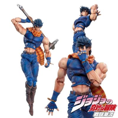 JoJo ของเล่นผจญภัยแบบแปลกประหลาดตุ๊กตาขยับแขนขาได้พีวีซี,ของเล่นอนิเมะ Joseph Joestar