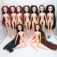 3D Eyes Supersize Nude Naked doll 12 Joint Moveable For DIY Barbi Doll 22