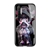 Kingsons สำหรับ Realme Narzo N53 Q5 Pro U1 X X2 Pro X50 X50 5G X7 Pro XT เคสโทรศัพท์สิบสองราศีจีนเคสกันกระแทกกระจกเทมเปอร์เรียบเคสป้องกันขั้นสูง