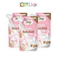 Joji Secret Young โจจิ ซีเคร็ท ยัง เกลือสครับขัดผิว สูตรกลูต้าไธโอนและน้ำนม 350g. แพ็ค 3 ชิ้น #126800