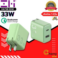 ZMI HA728 Adapter 33W หัวชาร์จ 2 พอร์ต ชาร์จไว iPhone Samsung Xiaomi -1Y