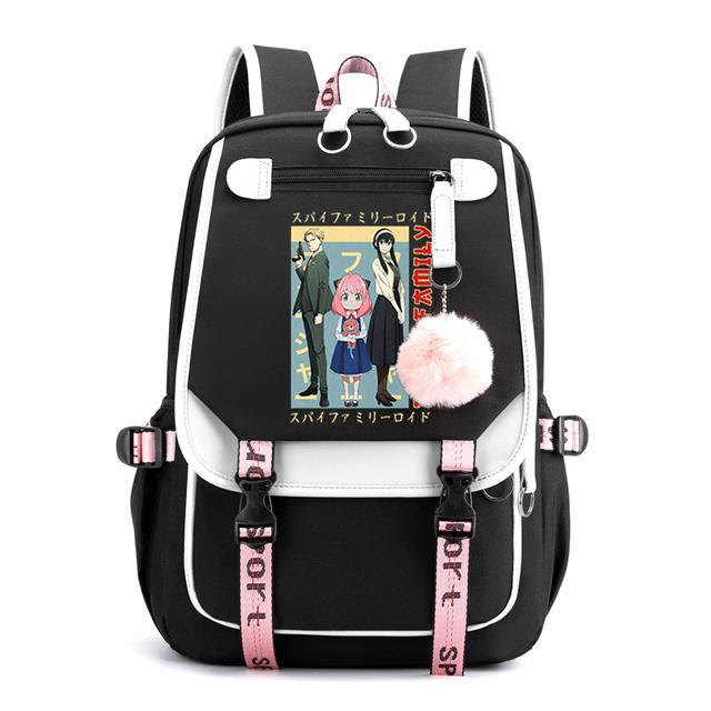อนิเมะ-x-forger-สำหรับกระเป๋าวัยรุ่นกระเป๋าเป้สะพายของเด็กนักเรียน