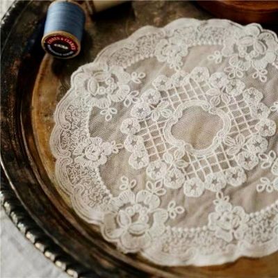 【CC】 Table mat dining mats for Dining Embroidery Placemat European Insulation Plate