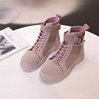 Fashion boots?2023 ผู้หญิงใหม่มาร์ตินบู๊ทส์แฟชั่นรองเท้าลำลองผู้หญิงรองเท้าผ้าใบแฟชั่นเทรนด์สีชมพูบู๊ทส์