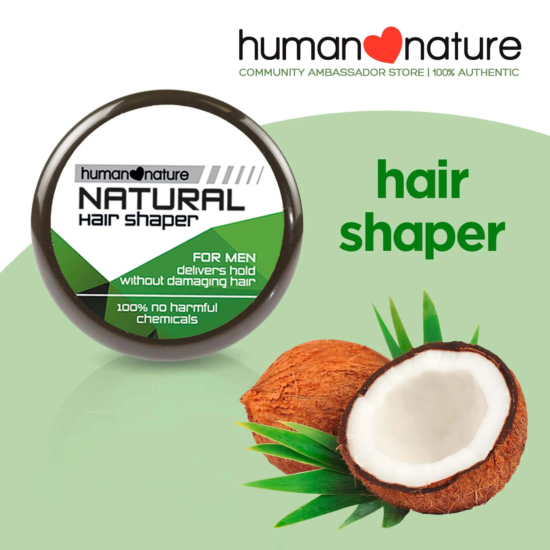 Human Nature Hair Shaper for Men | MummaGuin HN Hub | Lazada PH