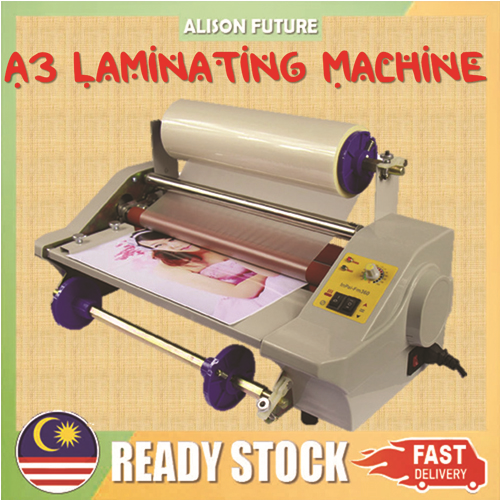 Large A3 Laminating Machine Selfadhesive Cover Cold Hot Laminating