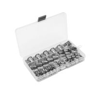 100150165210pcs M3-M12 aluminum Multi Flat Head Metric Thread Blind Rivet Nut Insert Rivnut Nutsert Screw