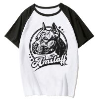 Amstaff เสื้อยืดสตรีทแวร์แนวสตรีทเสื้อกราฟิกญี่ปุ่นสำหรับผู้หญิง