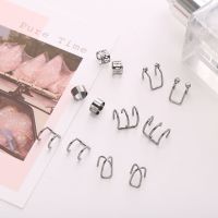 【YF】 SUMENG New Fashion Leaves Clip Earrings Simple C Ear Cuff Non-Piercing Set for Women Men 2023 Jewelry Gifts