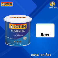 Jotun Majestic True Beauty Semigloss โจตัน มาเจสติก ทรู บิ้วตี้ สีทาภายใน ชนิดกึ่งเงา สีขาว ขนาด 3.6 ลิตร