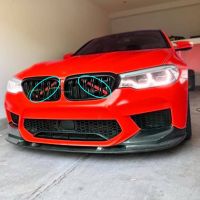 LAIFU กระจังหน้าตัดแถบสำหรับ BMW F30 F32 3 4 Series 4สีกีฬาสไตล์กระจังหน้าตัดแถบปกกรอบสติกเกอร์ตกแต่งรถ