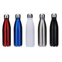 AnzSelection แก้วเก็บความเย็น 350/500/1000ml Thermal Cu Vacuum Flask Heat Water Bottle Stainless Steel Heat ulation Drink Bottle Thermos Vacuum ortabl แก้วอเนกประสงค์