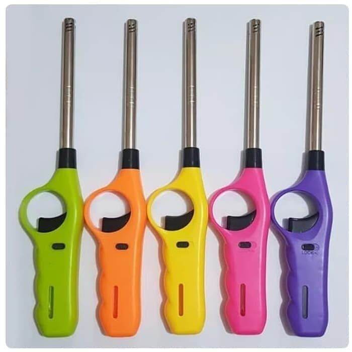 Pemantik Korek Api Kompor Korek Gas Panjang Lighter Pematik Gas ...